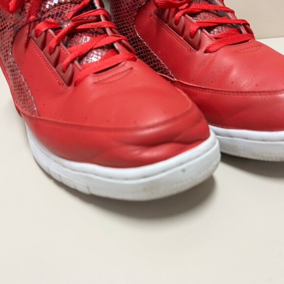 Nike Air Python Lux University Red Men's Size 14 - 632631-601 - Picture 6 of 9